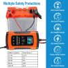 Car Battery Charger 12V 5A LCD Intelligent Auto Motorcycle Boat ATV Recover Pulse Repair